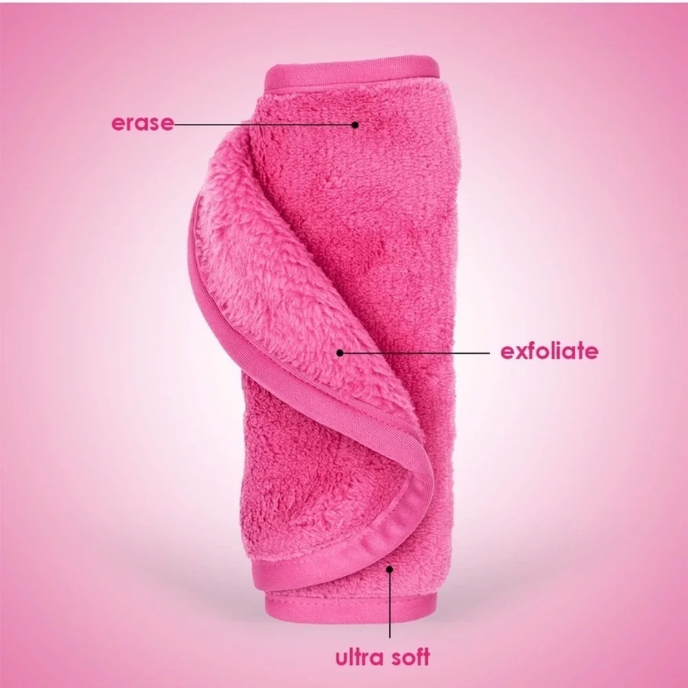 NIP The Original Makeup Eraser, Erase All Makeup With Just Water, Original Pink